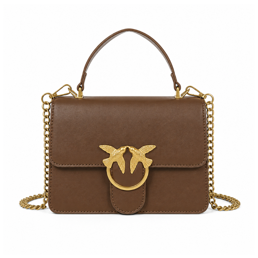 Aurelia Bird Lock Handbag