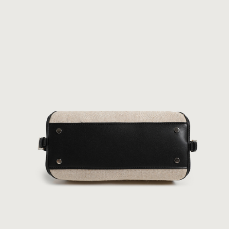Arden Suede Boston Handbag